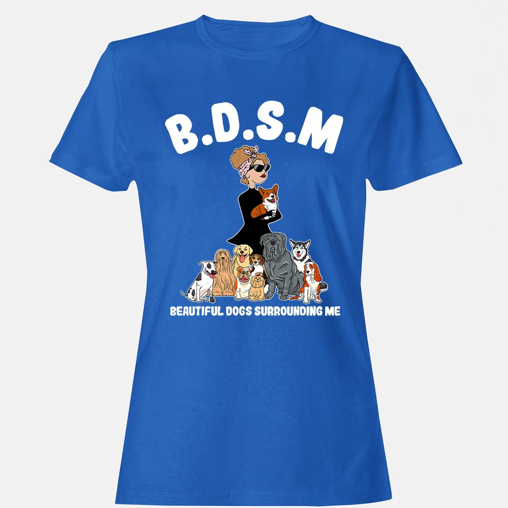 Women's T-Shirt - ZCKD57Q8 - Royal - 14