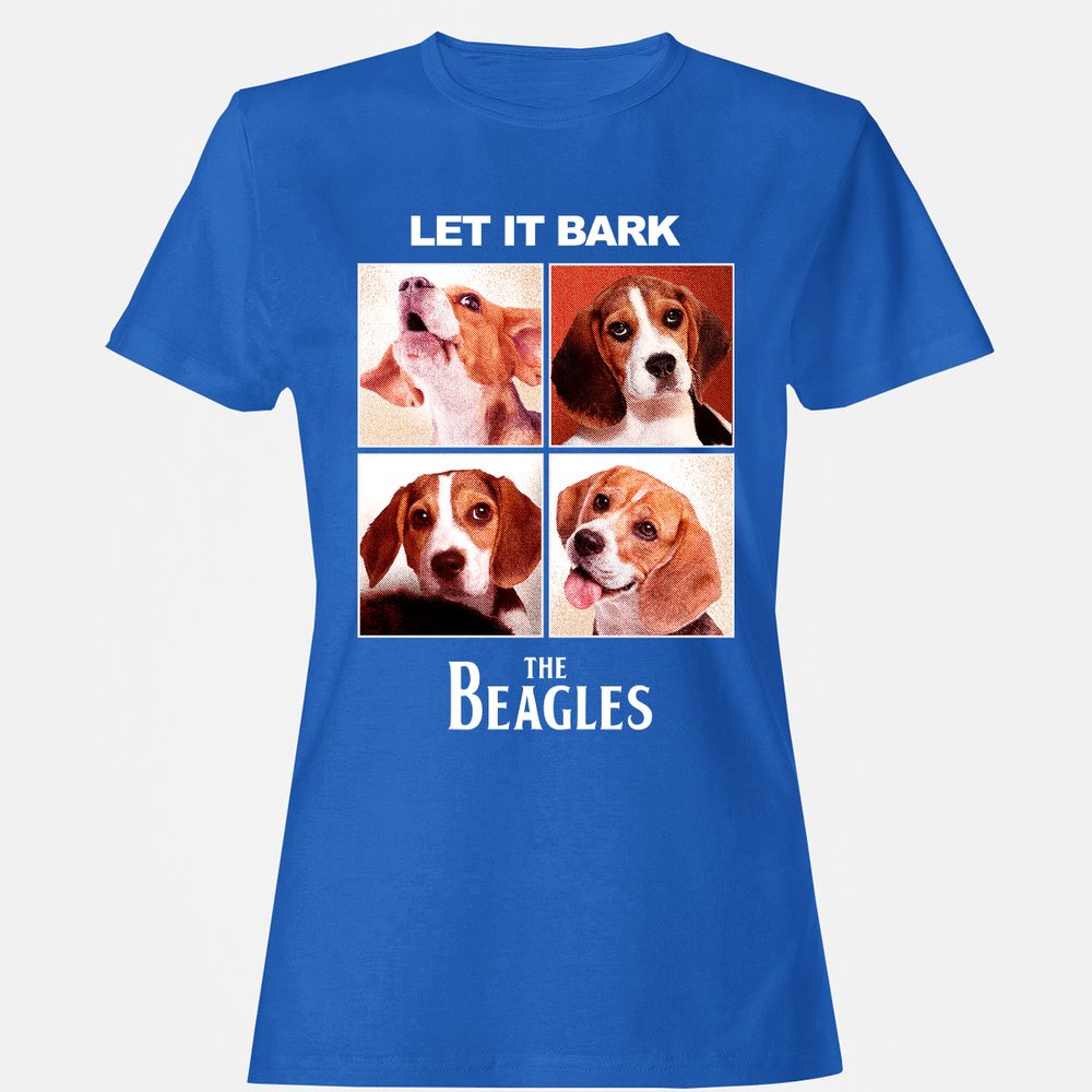 Women's T-Shirt - EA2YGX4K - Royal - 14