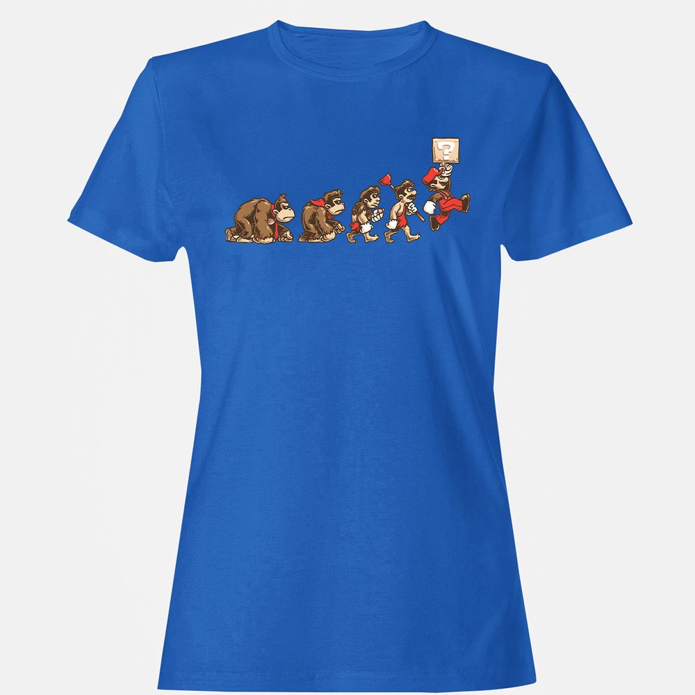 Women's T-Shirt - 42D5X5X7 - Royal - 14
