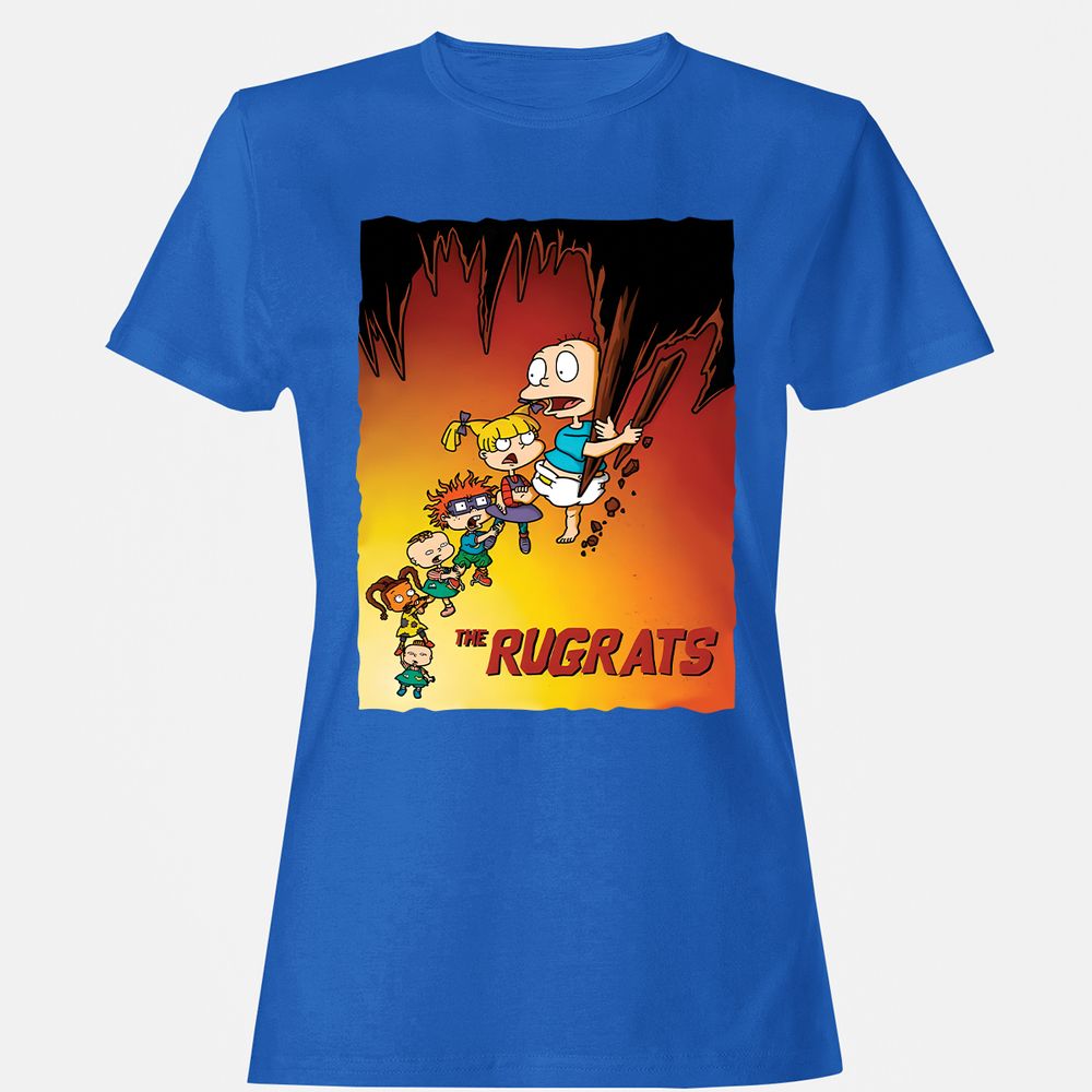 Women's T-Shirt - AGKUXN3Q - Royal - 14