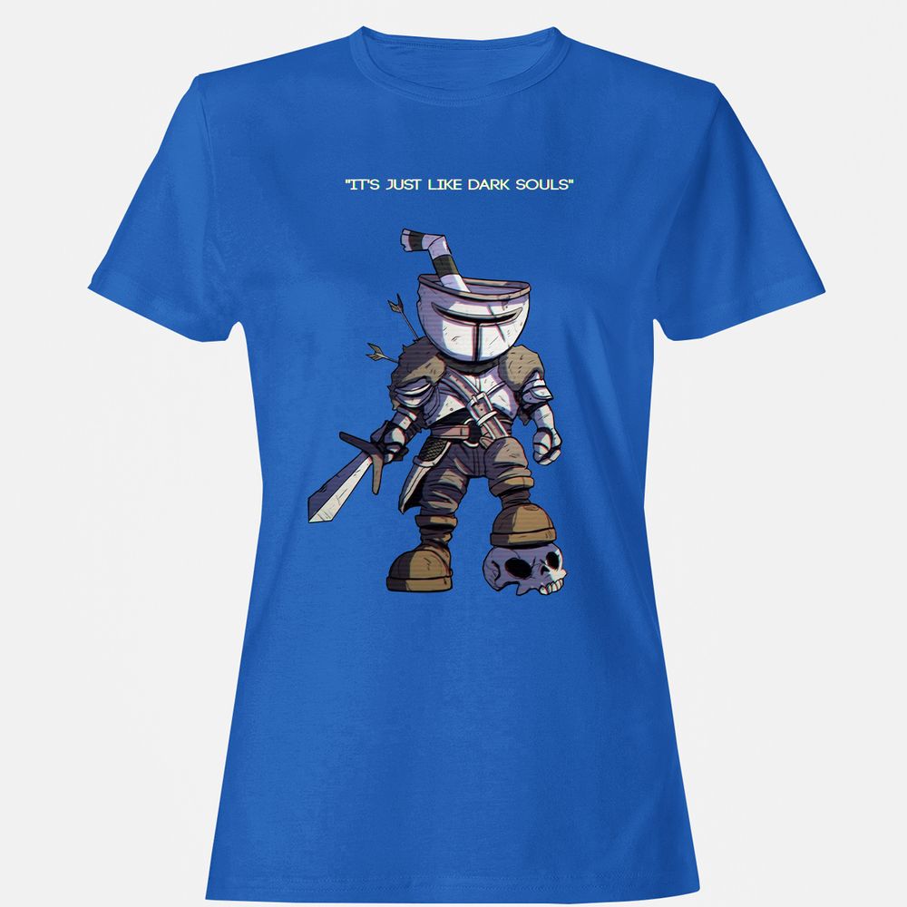 Women's T-Shirt - MACRKBQP - Royal - 14