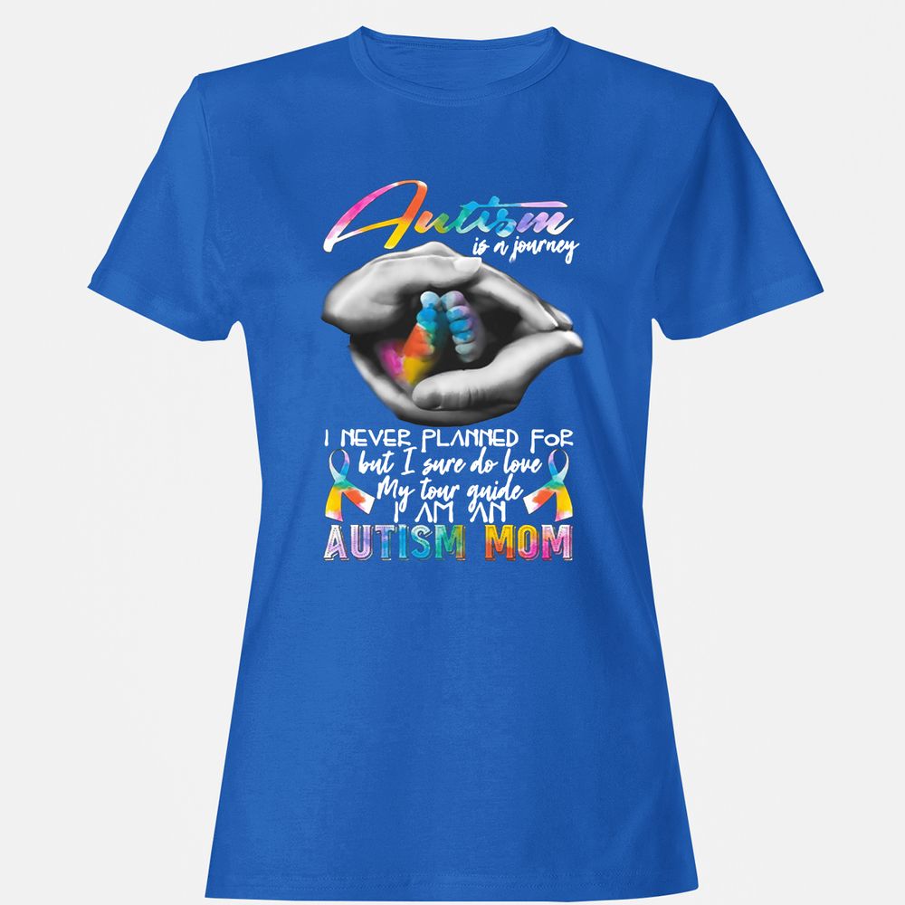 Women's T-Shirt - HGB6WU68 - Royal - 14
