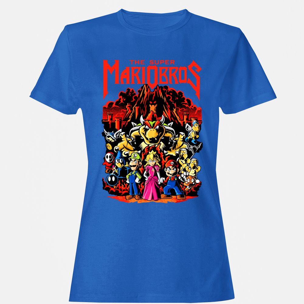 Women's T-Shirt - R34UBQSS - Royal - 14