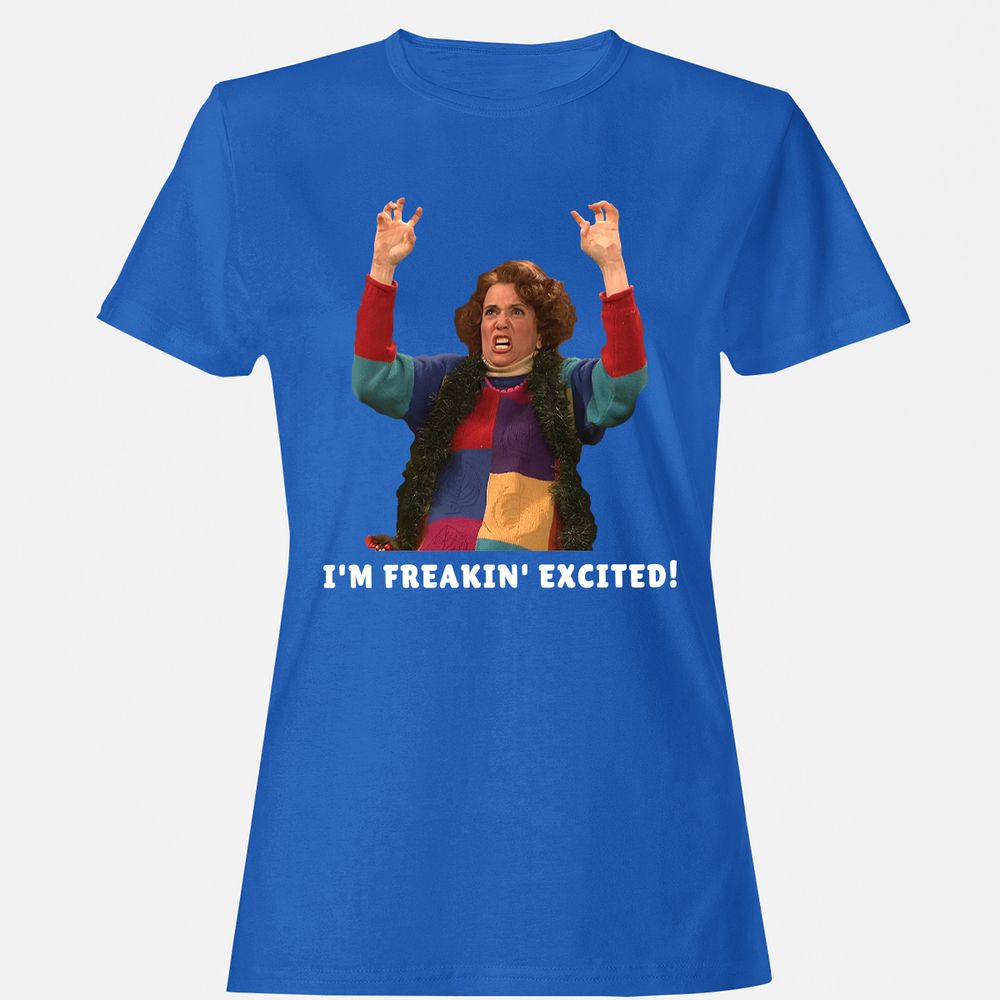 Women's T-Shirt - 4D6Q9S76 - Royal - 14