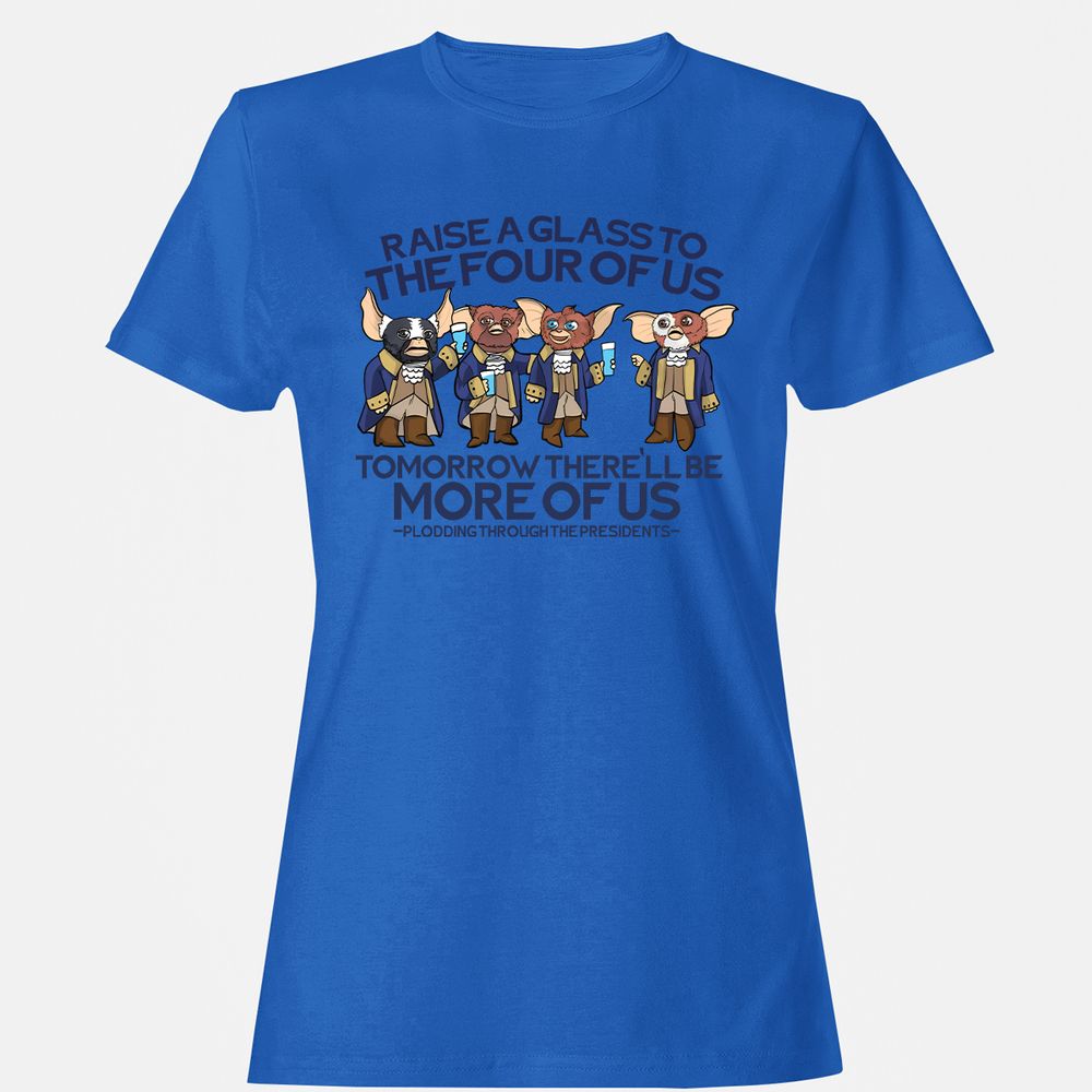 Women's T-Shirt - YZAZG8U2 - Royal - 14