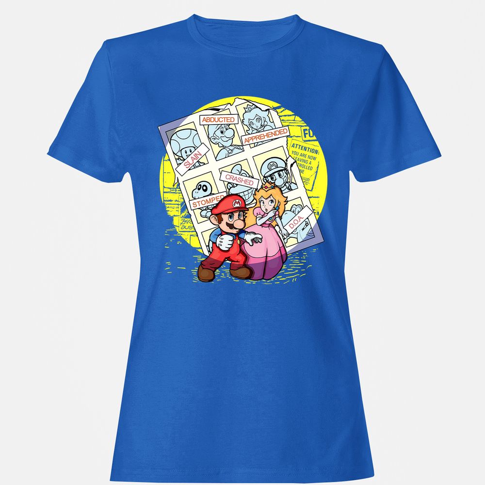 Women's T-Shirt - SKEBKXDE - Royal - 14