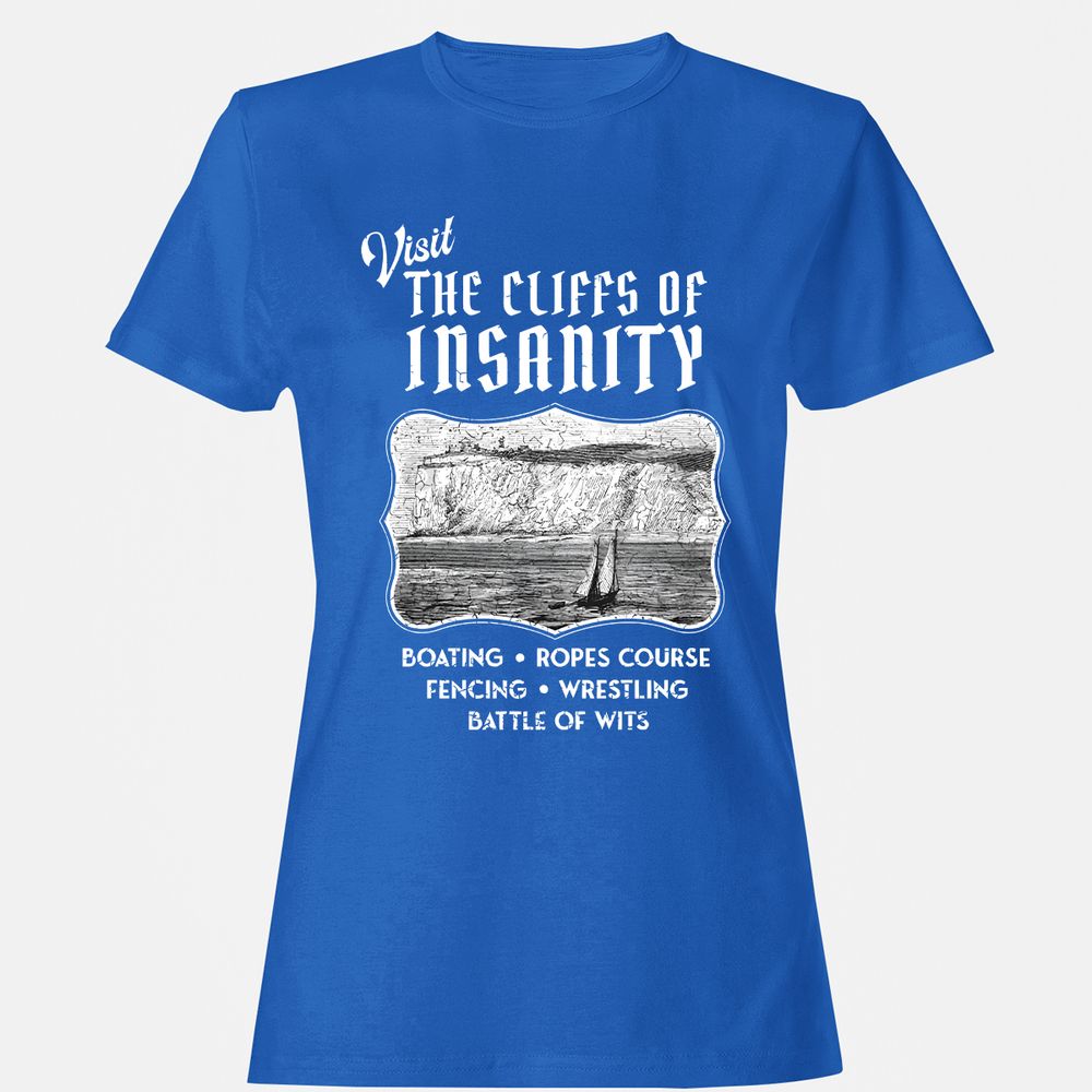 Women's T-Shirt - H35Y9QLH - Royal - 14