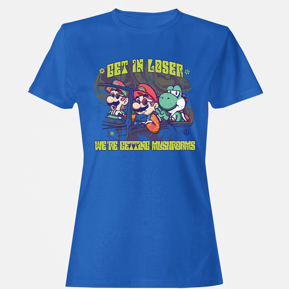 Women's T-Shirt - XHUJWZJQ - Royal - 14