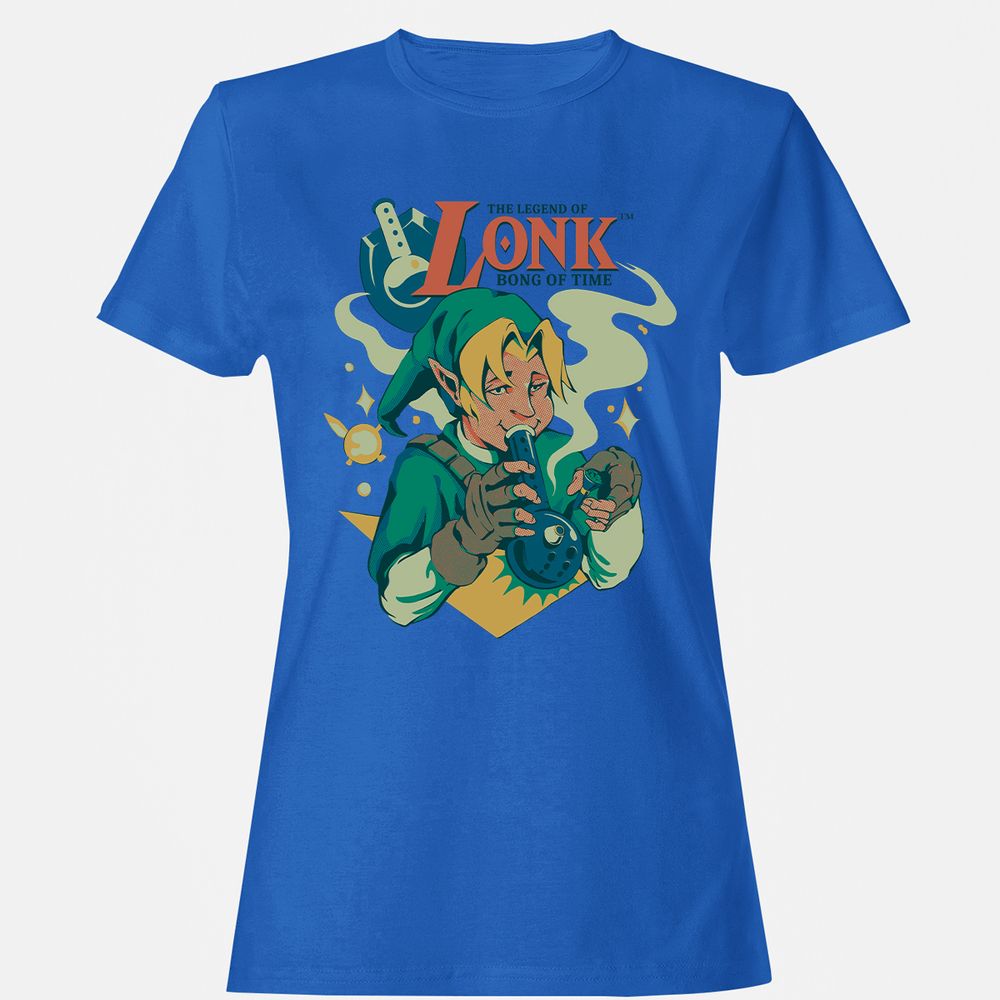 Women's T-Shirt - 8BAG84SY - Royal - 14