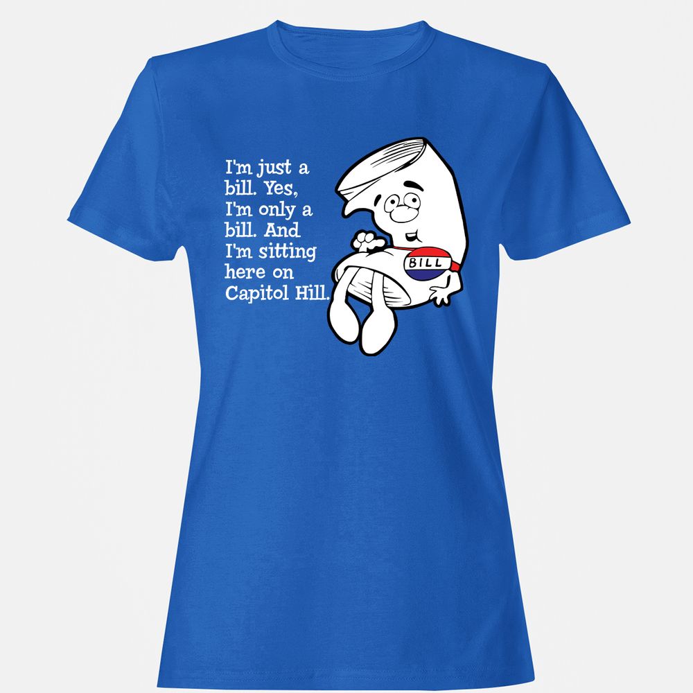 Women's T-Shirt - 47MXXJM8 - Royal - 14