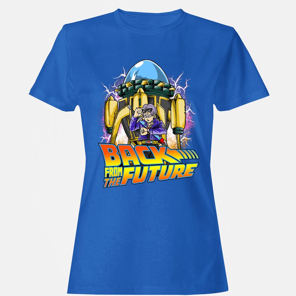 Women's T-Shirt - 8QT3Y5VJ - Royal - 14