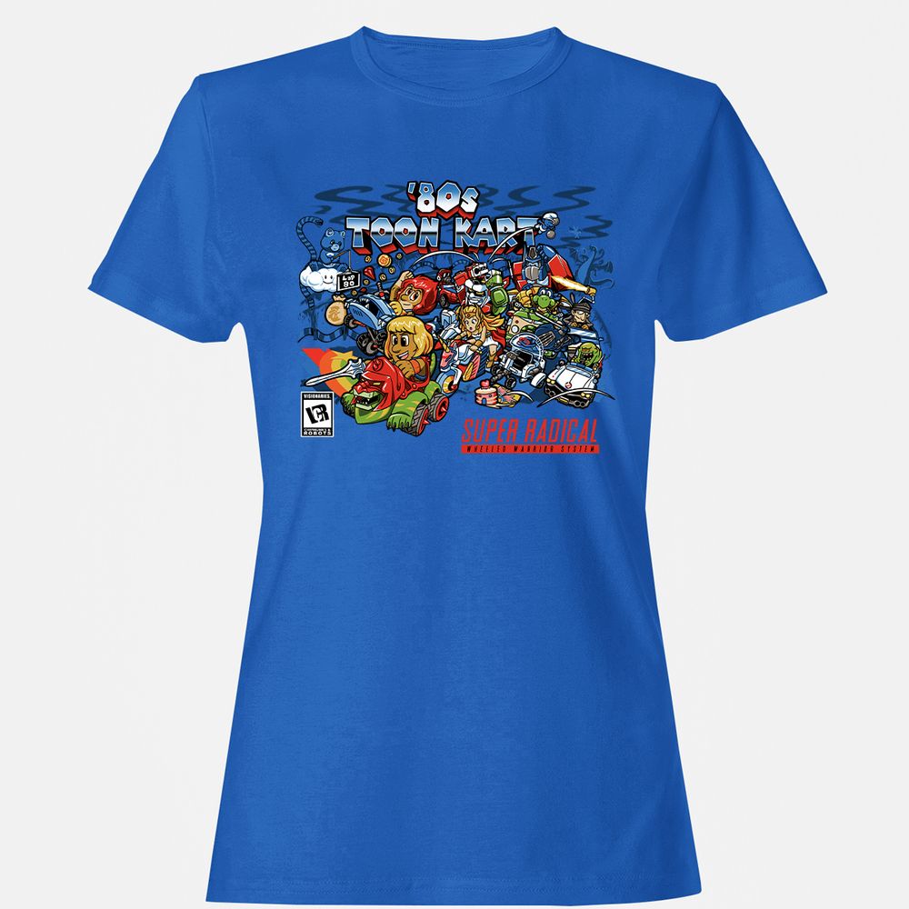 Women's T-Shirt - 8Q3YKAS4 - Royal - 14
