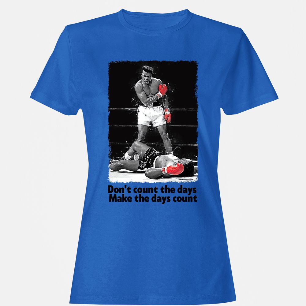 Women's T-Shirt - KDTP9XAW - Royal - 14