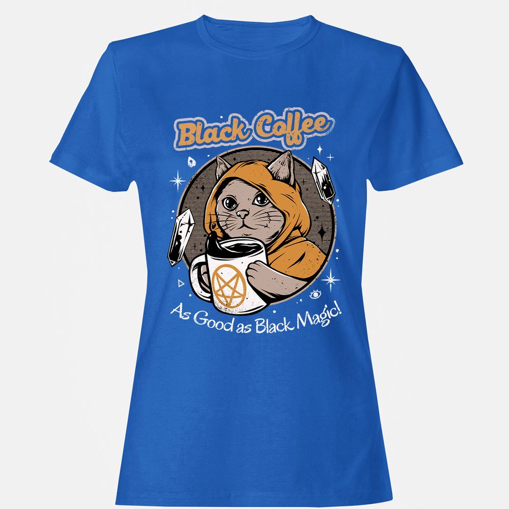 Women's T-Shirt - 8DYX6GUJ - Royal - 14