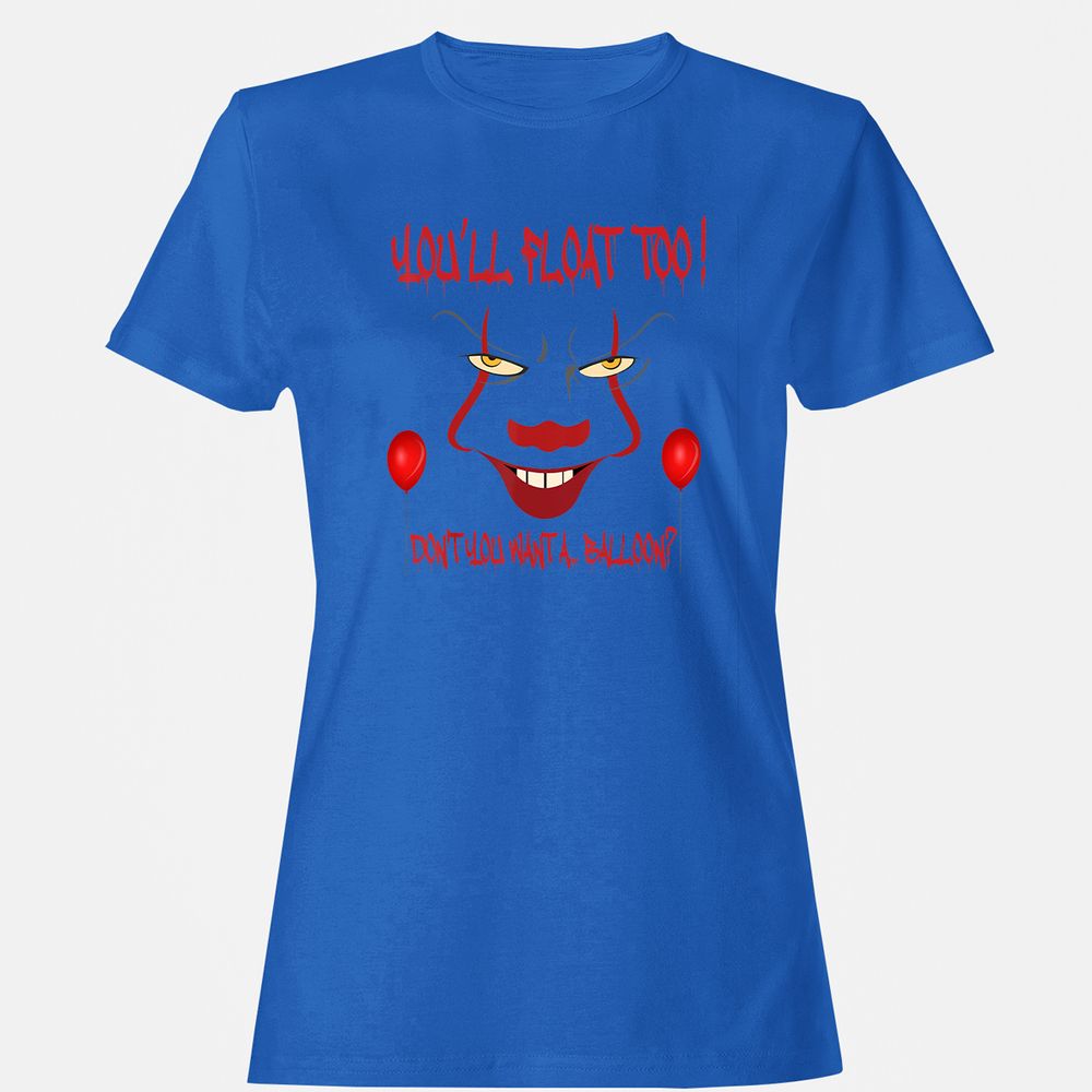 Women's T-Shirt - ER2GX2Z9 - Royal - 14