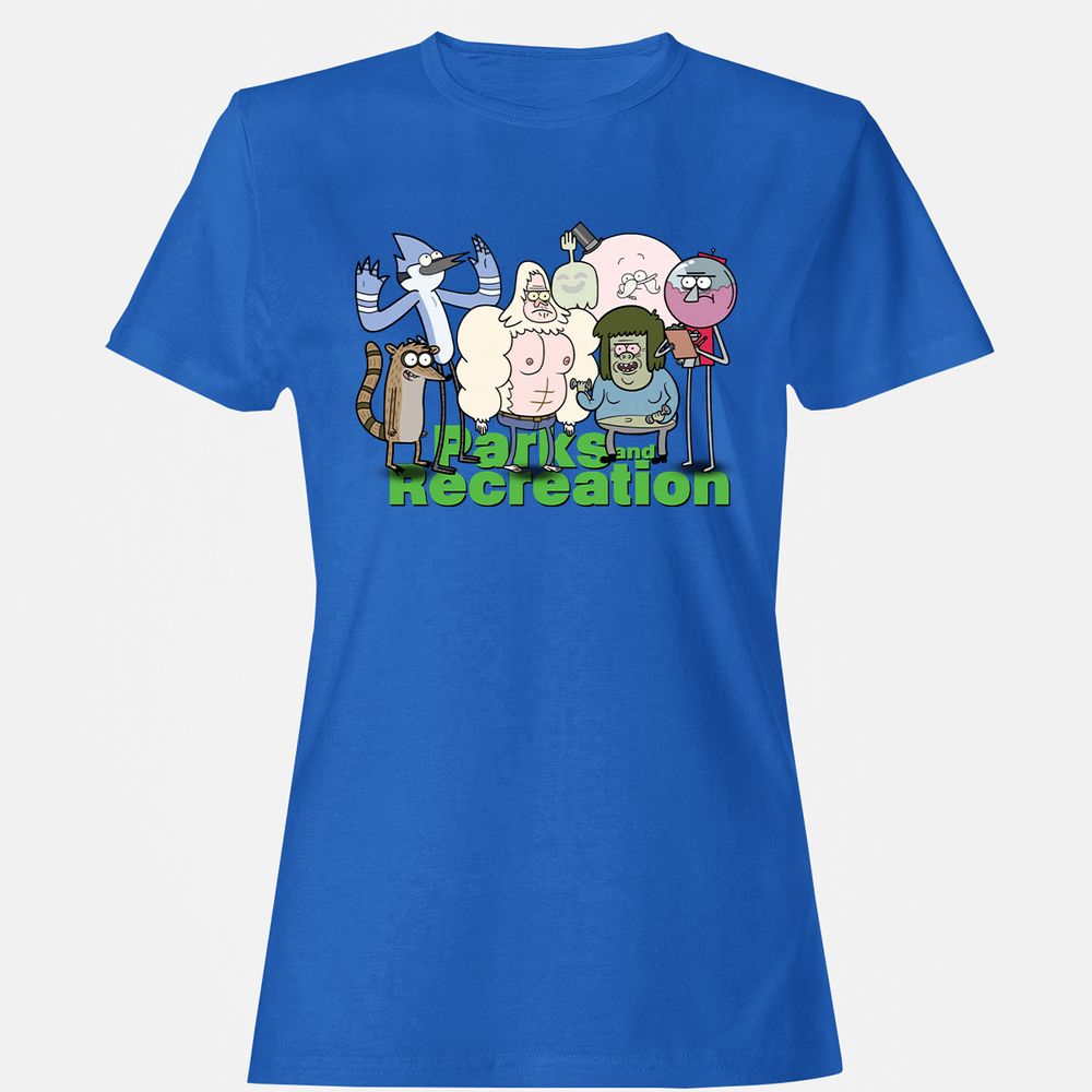 Women's T-Shirt - 5B6QSWMG - Royal - 14