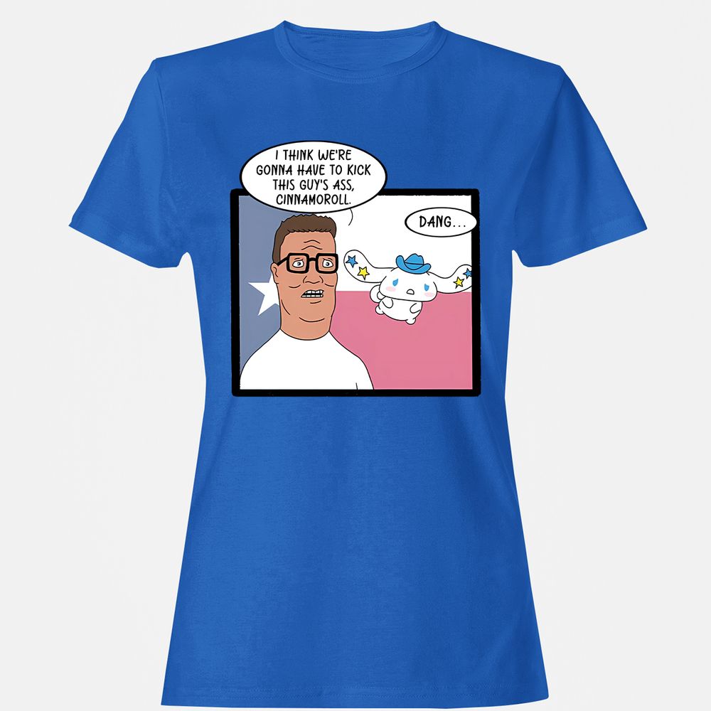 Women's T-Shirt - NUZ1GK4X - Royal - 14