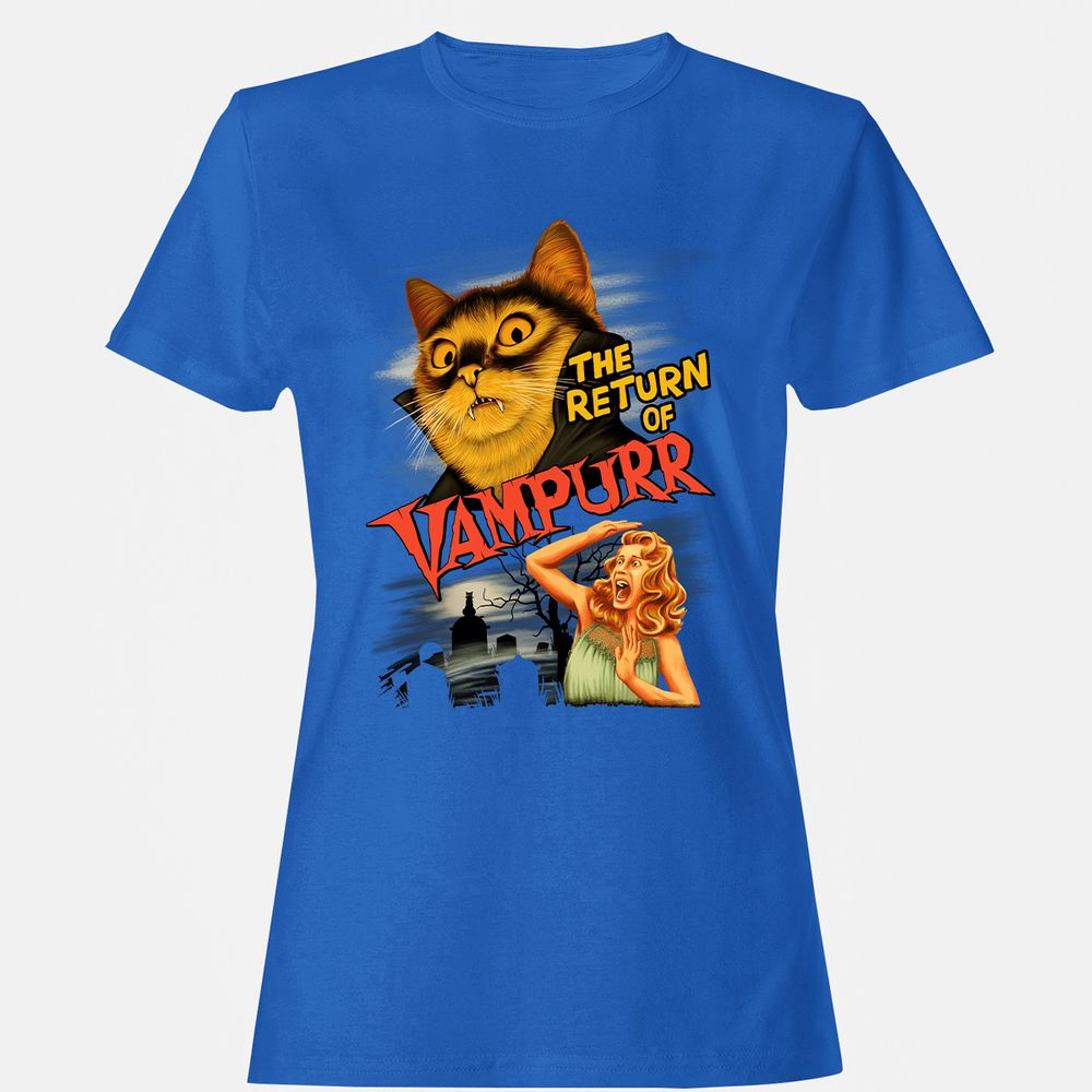 Women's T-Shirt - ZEKHCJ5E - Royal - 14