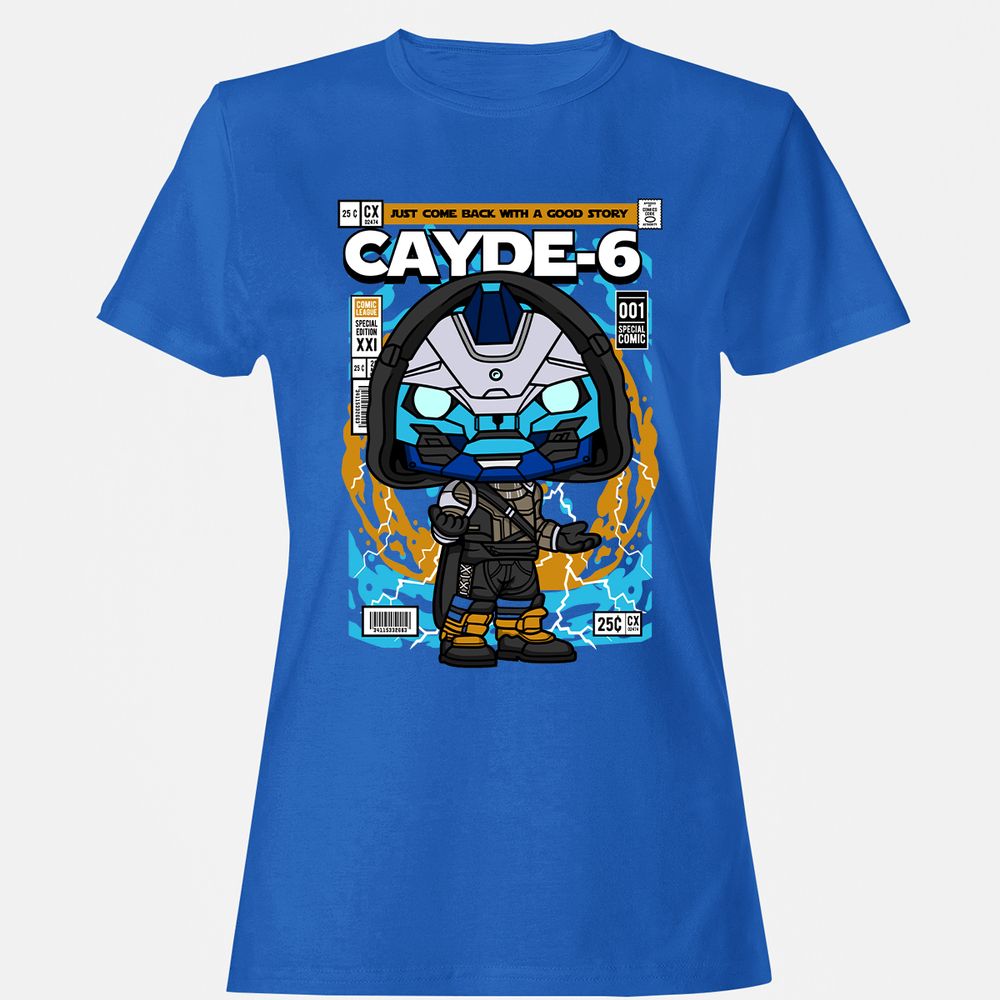 Women's T-Shirt - WZHGDCZ4 - Royal - 14
