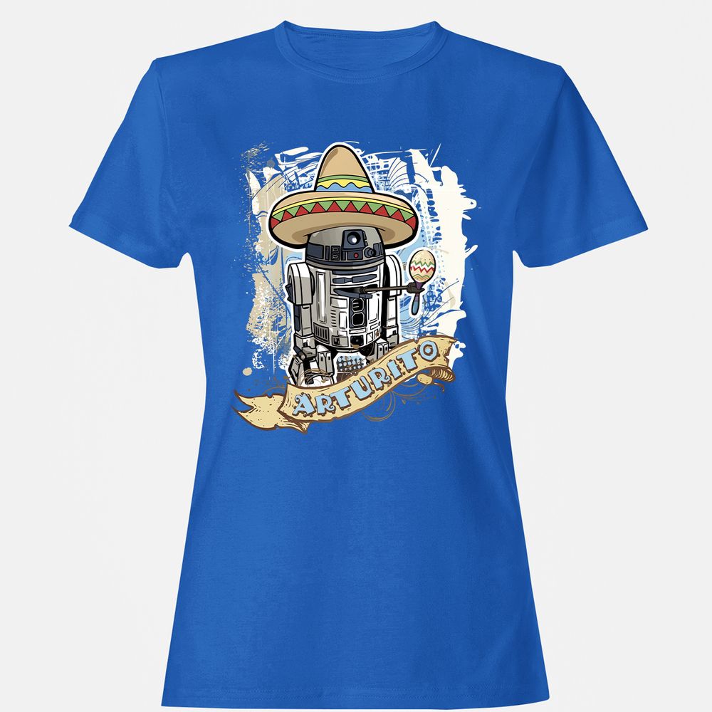 Women's T-Shirt - XQ1TSSE7 - Royal - 14