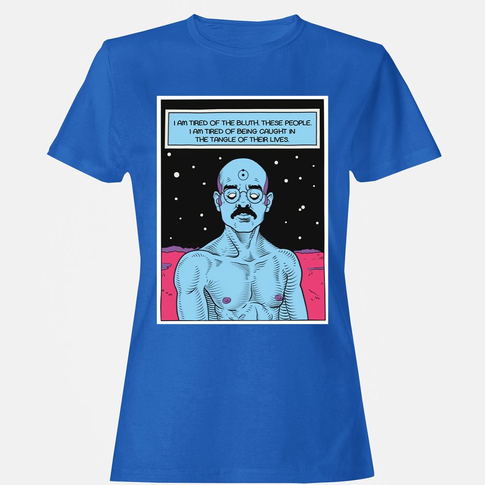 Women's T-Shirt - LHDJZG2R - Royal - 14