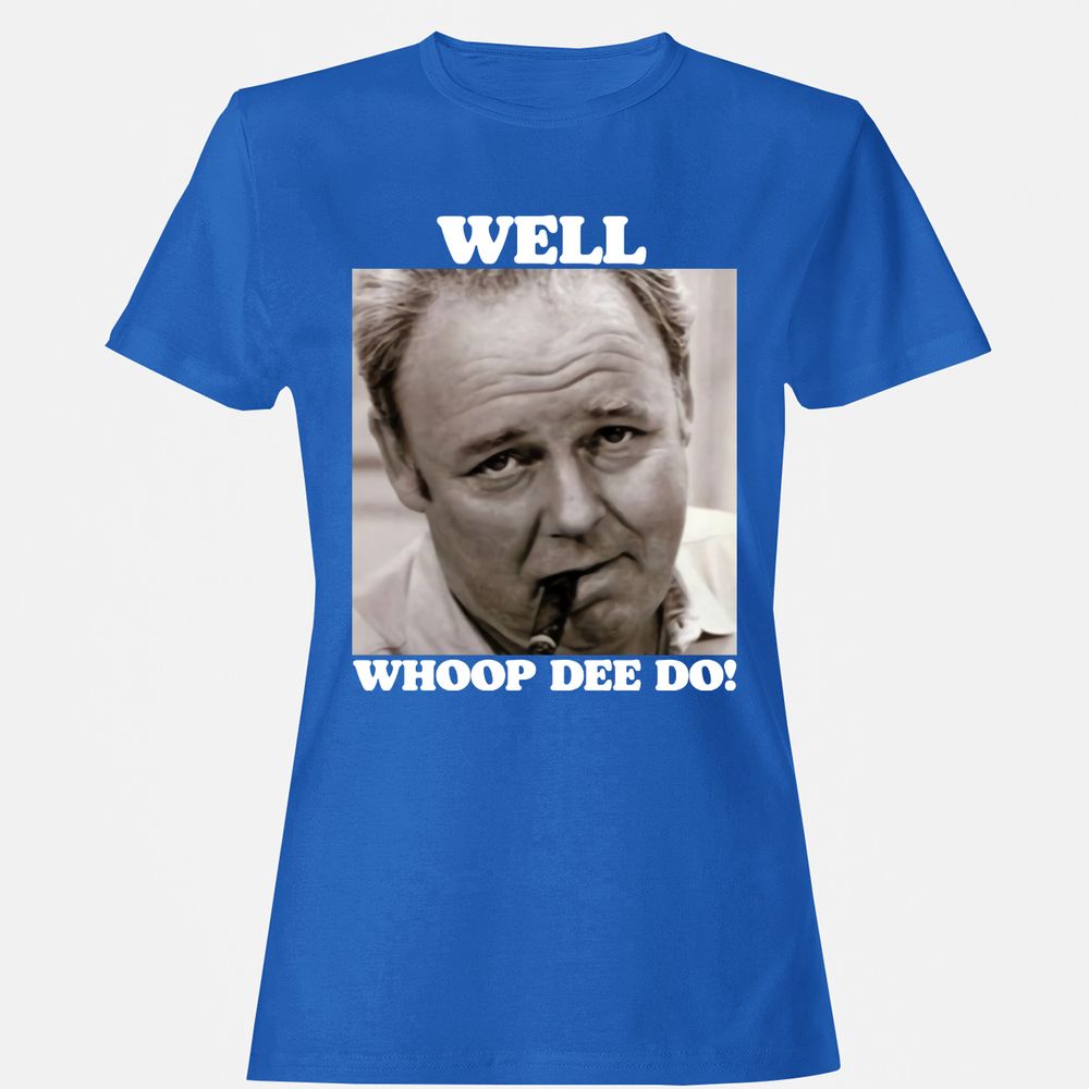 Funny 70s Tv Quote Whoop Dee Do - Royal - 14