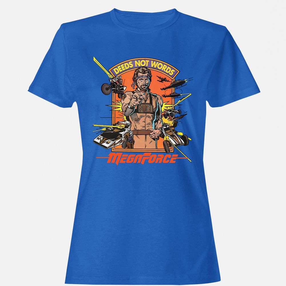 Women's T-Shirt - 7453BVQU - Royal - 14