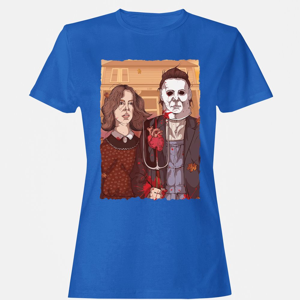 Women's T-Shirt - W82Z2YNA - Royal - 14