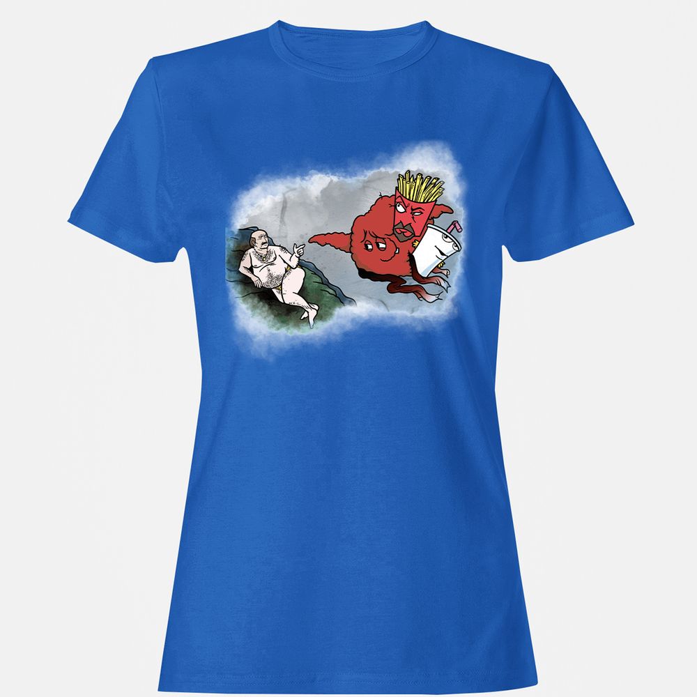 Women's T-Shirt - ULSQV8DJ - Royal - 14