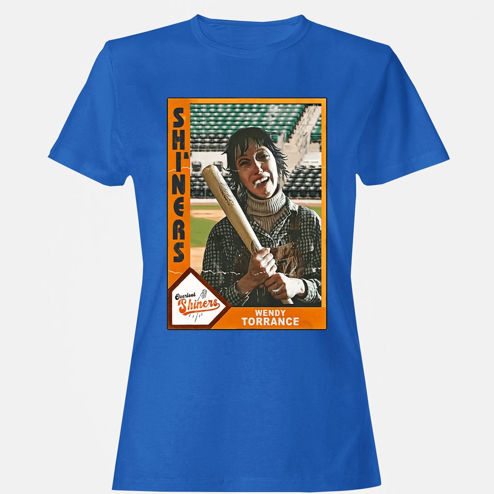 Women's T-Shirt - B51XQXM5 - Royal - 14
