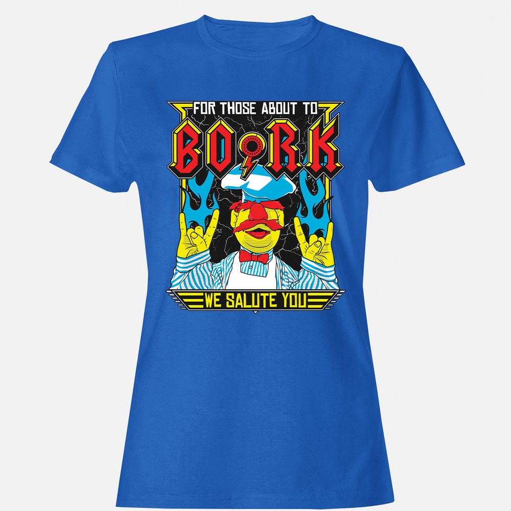 Women's T-Shirt - L7JKVWUH - Royal - 14