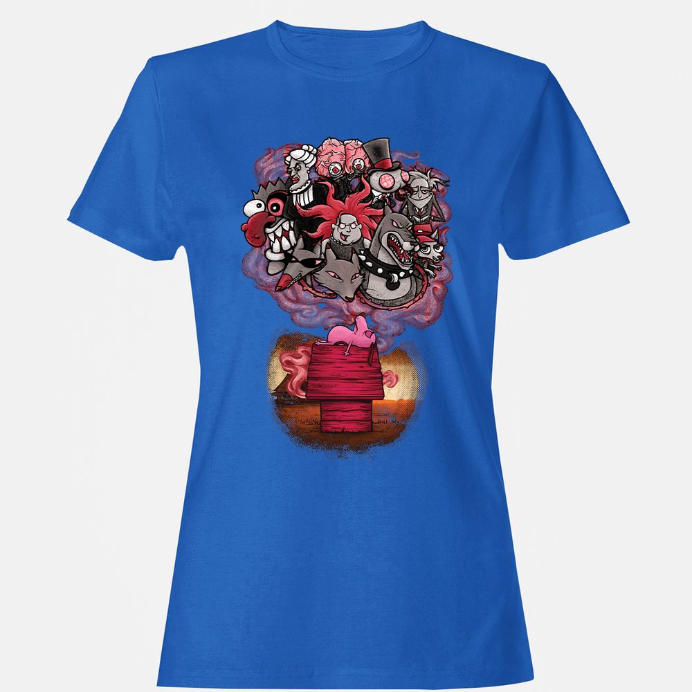 Women's T-Shirt - YQCTWS2W - Royal - 14