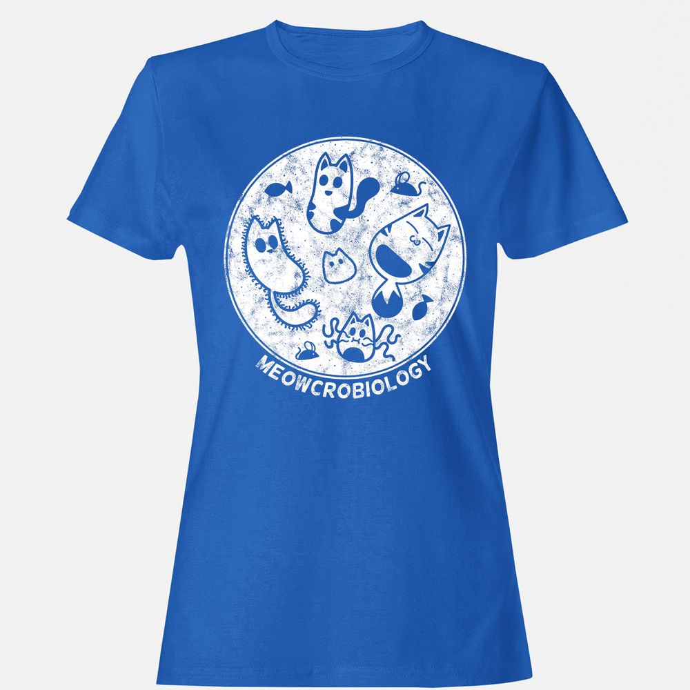 Women's T-Shirt - KJ65BDQJ - Royal - 14
