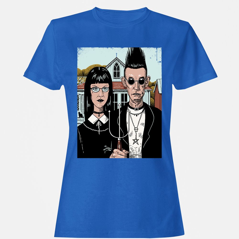 Women's T-Shirt - KY98DPD8 - Royal - 14