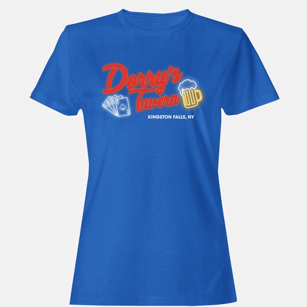Women's T-Shirt - H9V4NVZF - Royal - 14