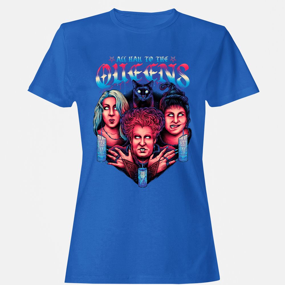 Women's T-Shirt - 745QMGXN - Royal - 14