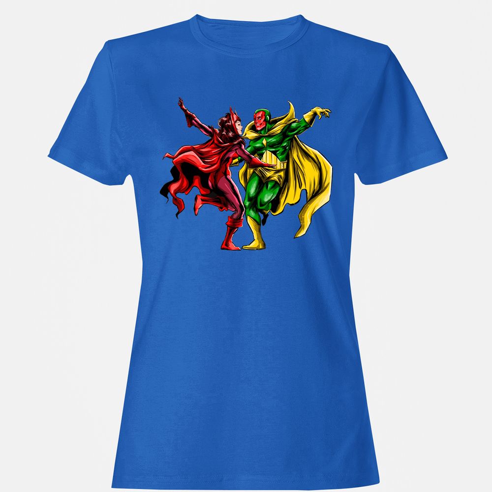 Women's T-Shirt - 9E1EVMBL - Royal - 14