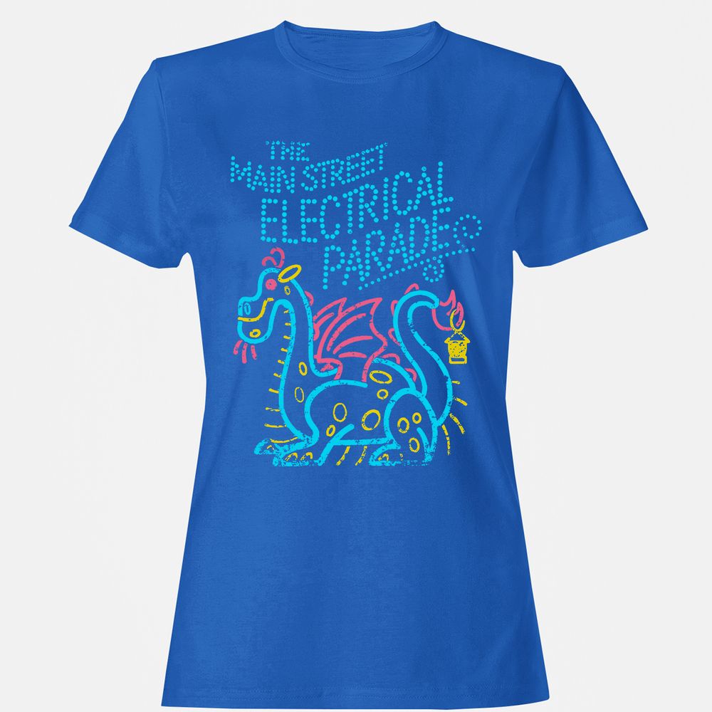 Women's T-Shirt - P7KCPWX6 - Royal - 14