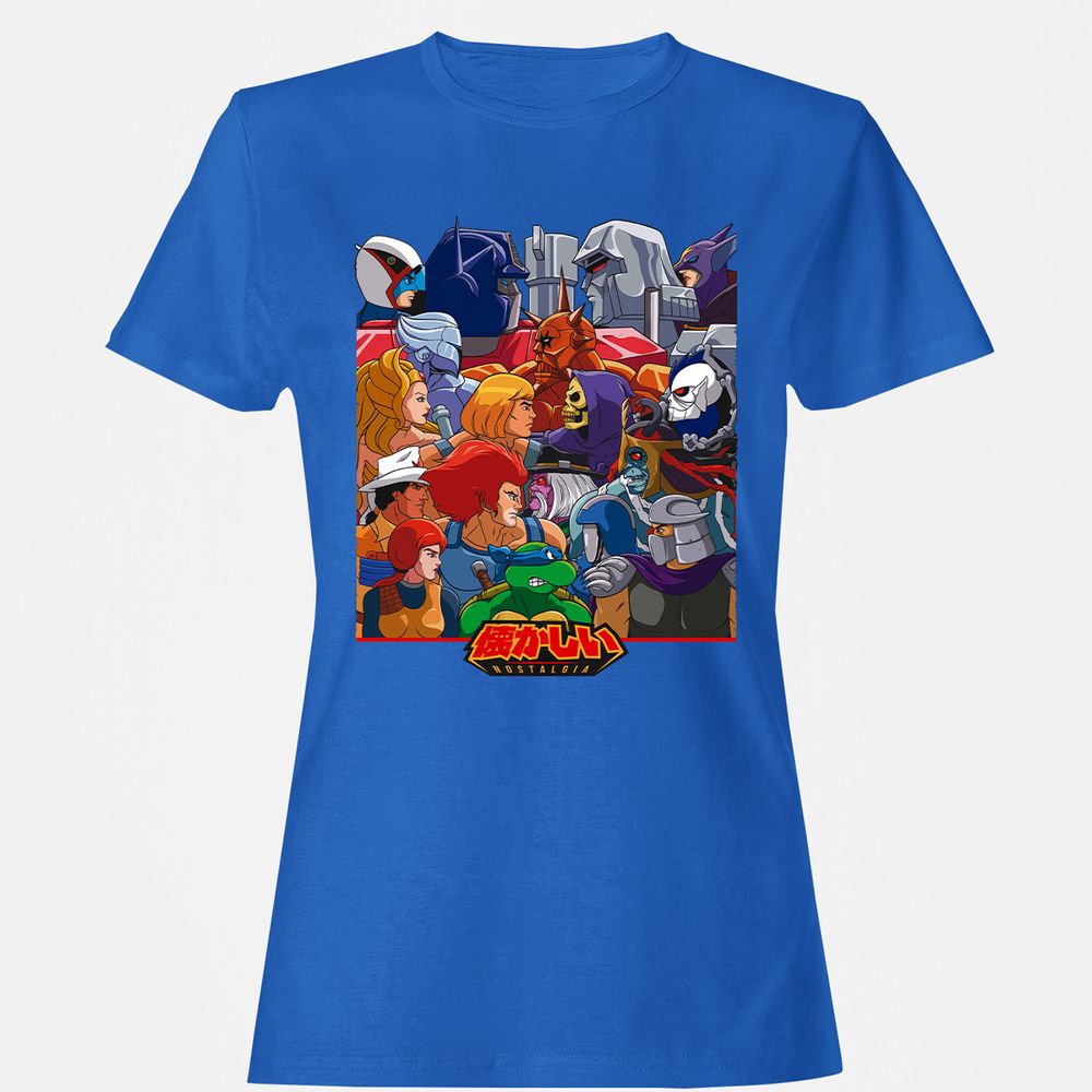 Women's T-Shirt - 4BKAL3WB - Royal - 14