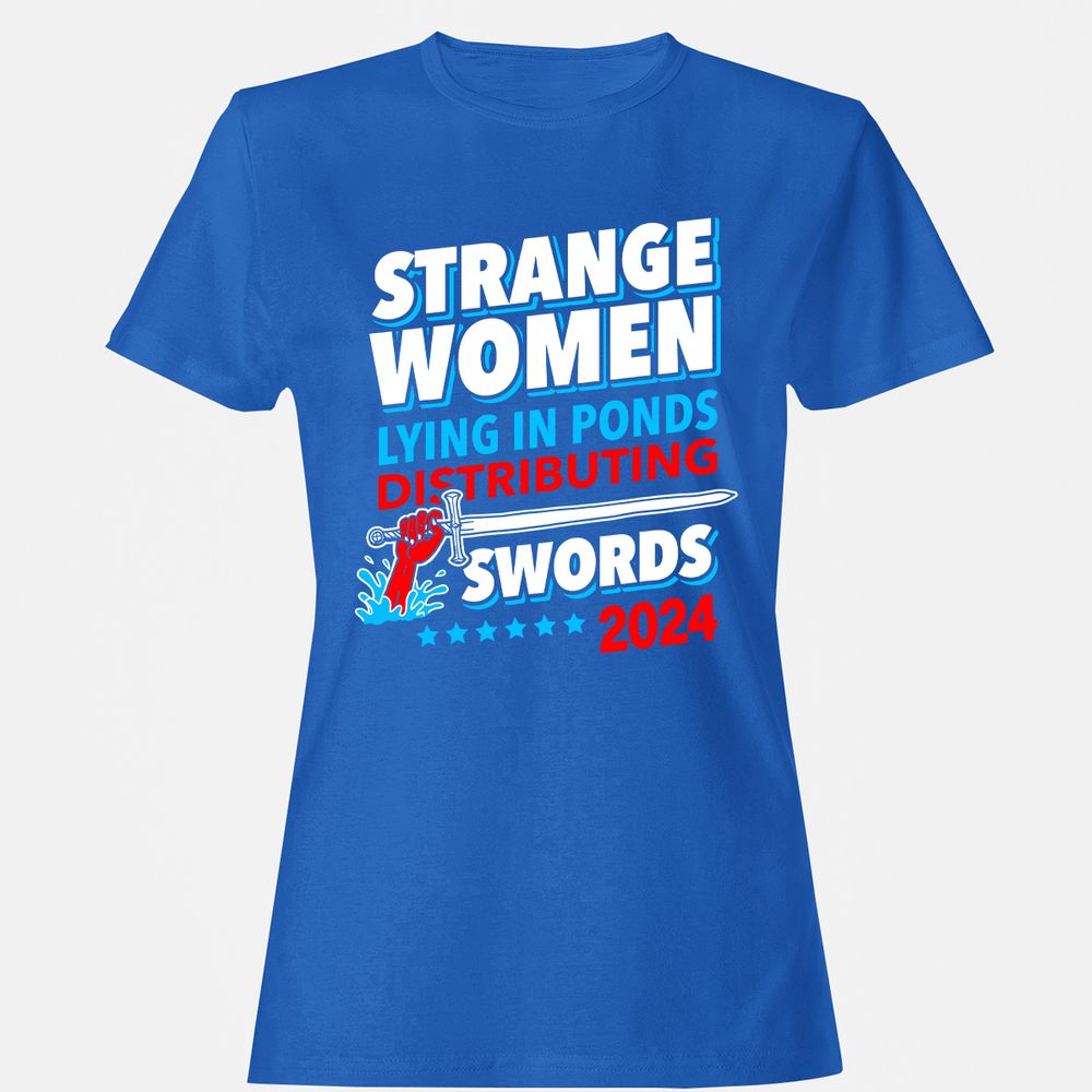 Women's T-Shirt - DHKXHTAB - Royal - 14