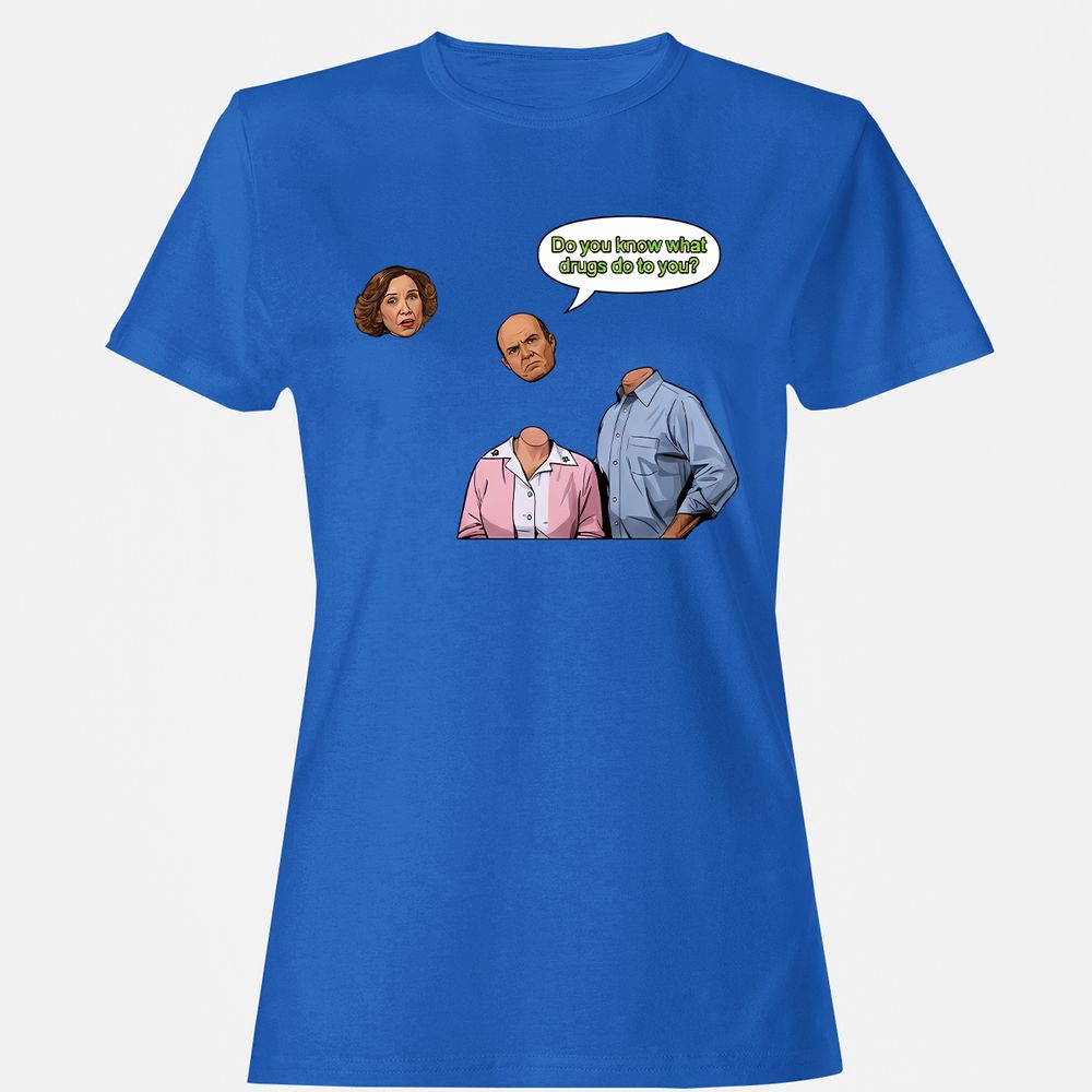 Women's T-Shirt - WXUVDC5T - Royal - 14