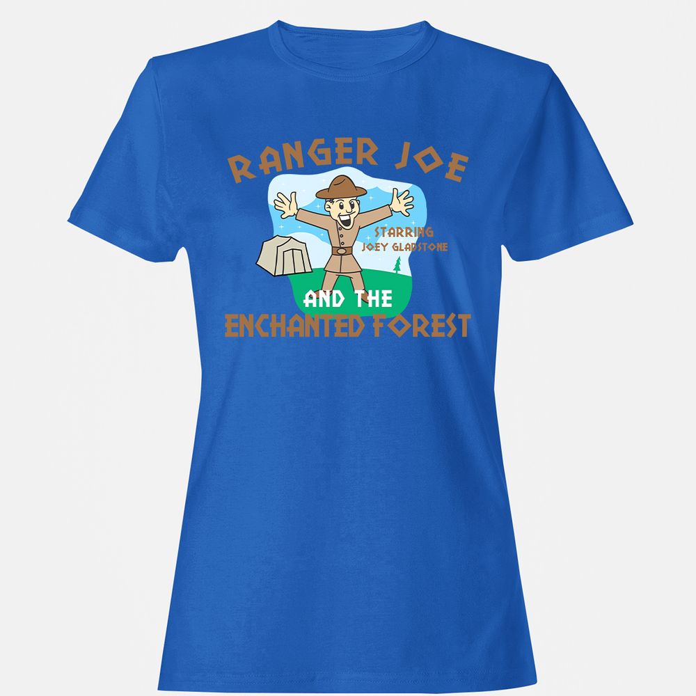 Women's T-Shirt - WZQW3KDD - Royal - 14