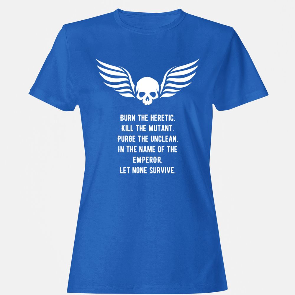 Women's T-Shirt - 3TVF2TRX - Royal - 14