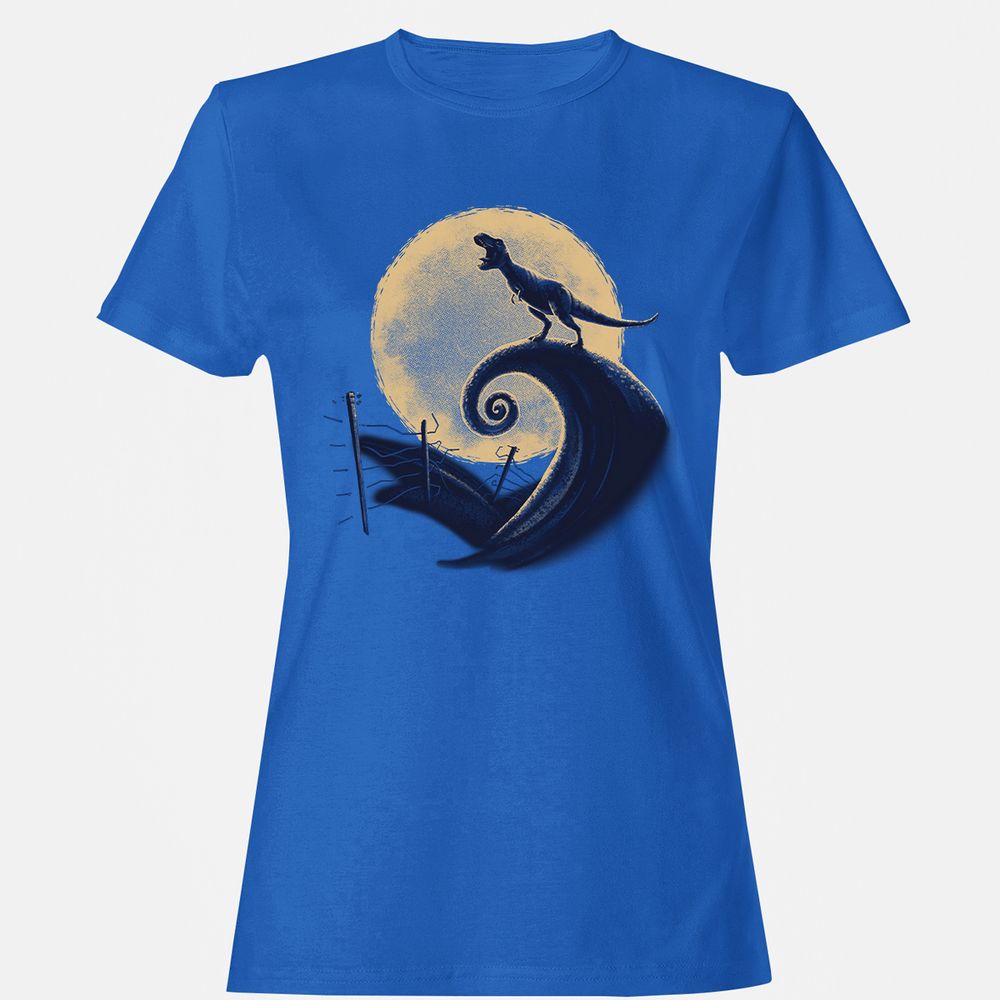 Women's T-Shirt - PUPLNJB6 - Royal - 14