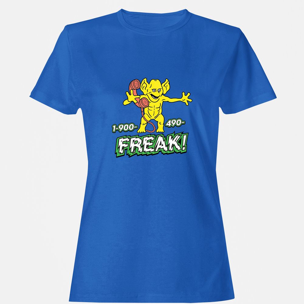 Women's T-Shirt - E929FZQN - Royal - 14
