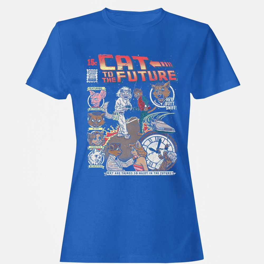 Women's T-Shirt - ZB2R5B6H - Royal - 14