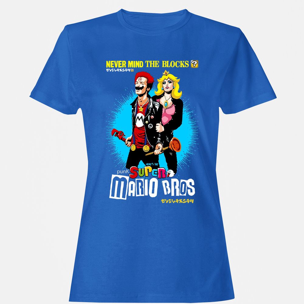 Women's T-Shirt - F9THWV4M - Royal - 14