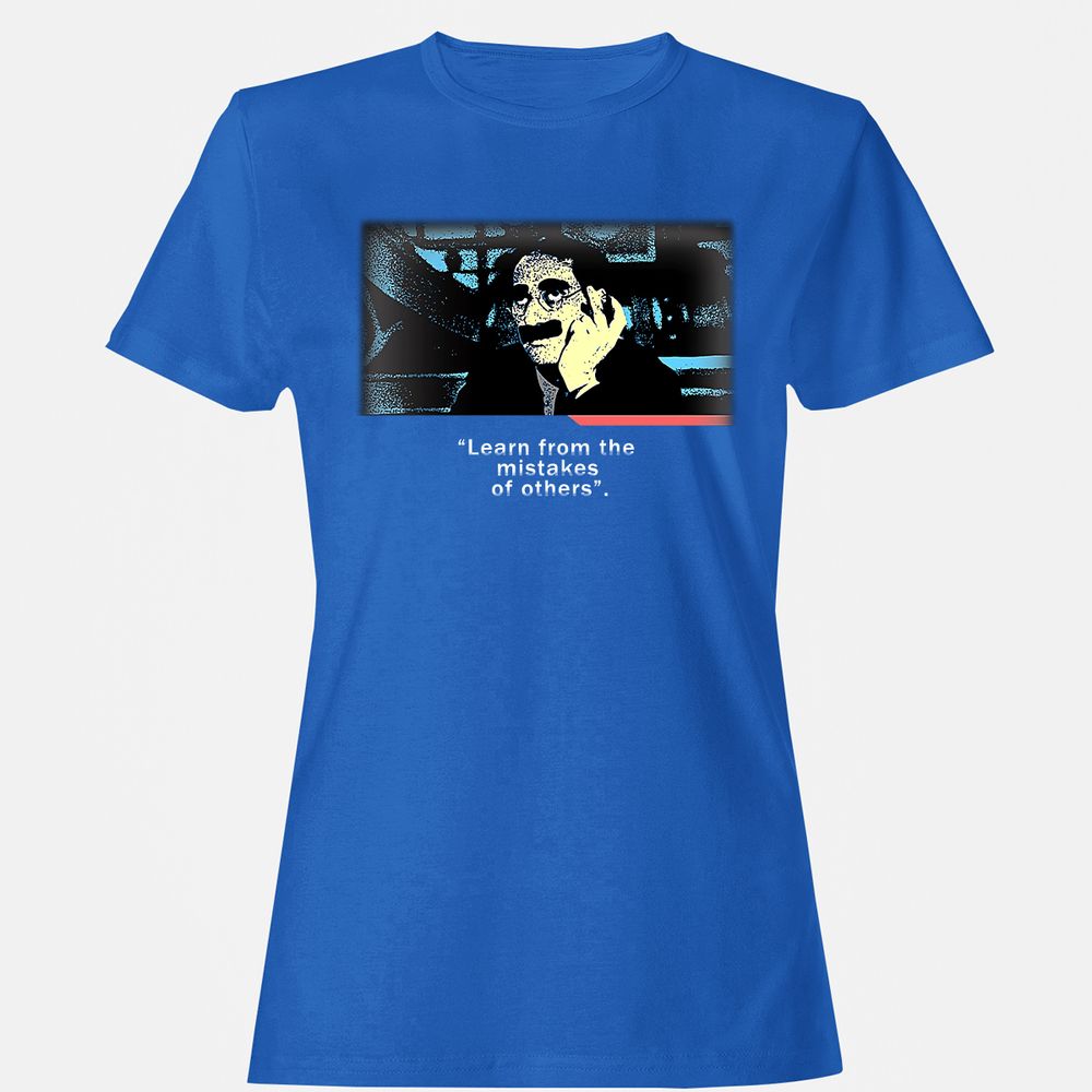 Women's T-Shirt - Q7JYAJTL - Royal - 14