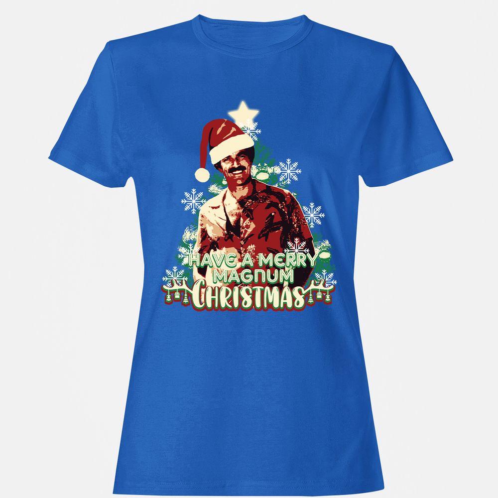 Women's T-Shirt - VZYWS3KJ - Royal - 14