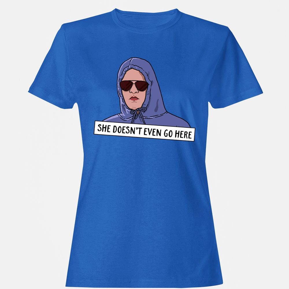 Women's T-Shirt - ZAU2BFW6 - Royal - 14